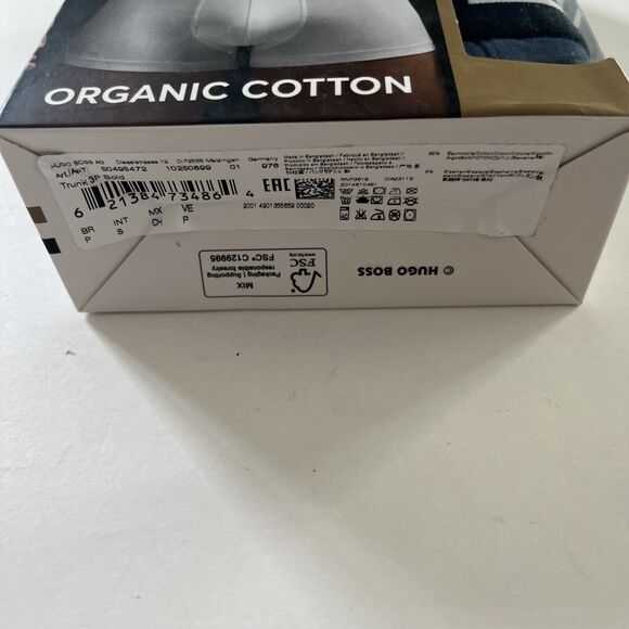 Hugo Boss Men's 3 Pack Classic Boxer Brief Organic Cotton Size Small - Picture 3 of 4